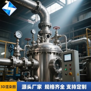 (（面议）外盘管不锈钢反应釜 316L 常温反应设备 超临界发泡高压釜 行雨化机  1台